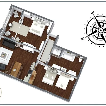 Appartement Meereswoge - Goldstern