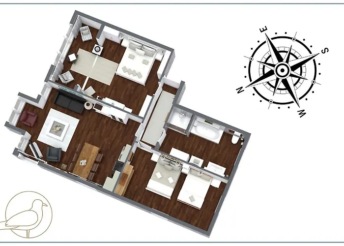 Appartamento Meereswoge - Goldstern